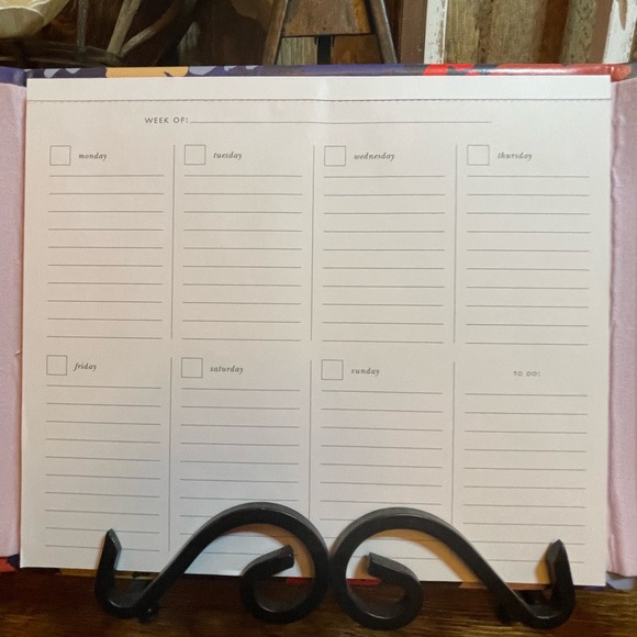 Kate Spade New York Swing Flora 2 Piece Stationary Desk Set New NWT - Picture 6 of 12